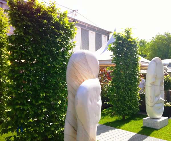 Paul Vanstone Sculptures at Chelsea Flower Show 2011