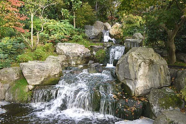 Waterfall - Kyoto Japanese Garden, Holland Park, West London