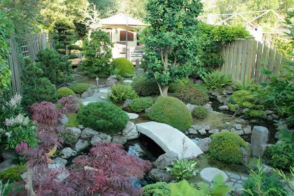 A Japanese Style Garden, Japanese Garden Design And Plants