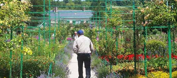 Exploring Clos Normand at Claude Monet’s Gardens in Giverny