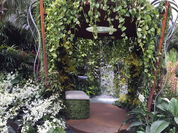 Singapore Garden Chelsea 2015 – seating areas in The Hidden Beauty of Kranji