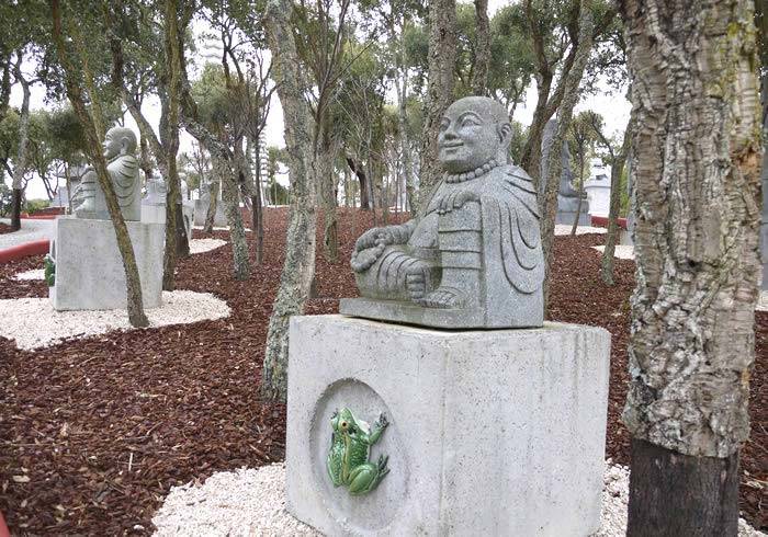 Cork Oak Trees Buddha Eden Garden, Portugal