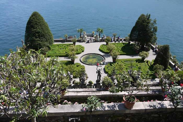 View from the Terrace over the Italianate Gardens