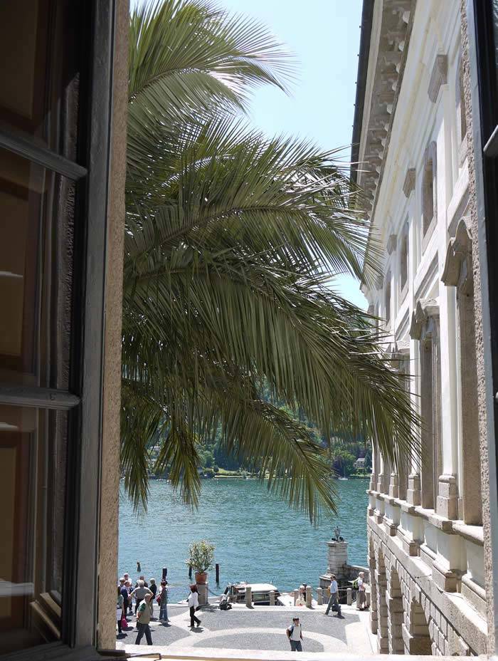 Isola Bella - view from the palace over the lake