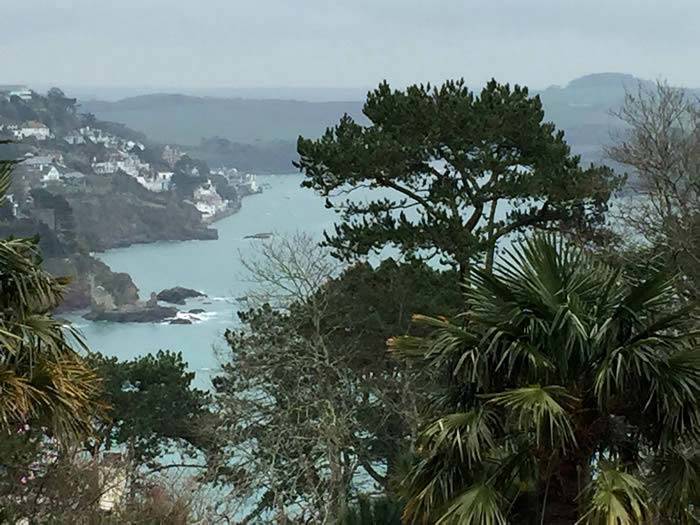 Salcombe Estuary View From Overbeck's Garden