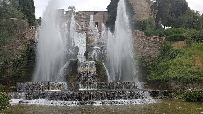 The Villa D’Este Gardens strongly influenced European Garden Design 