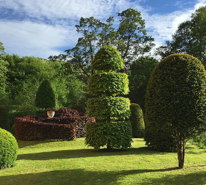 Topiary art has been practiced since ancient Rome.