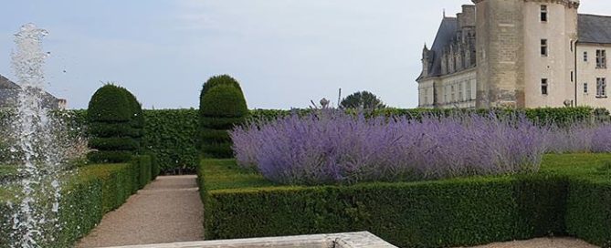 Gardens Of Chateau Villandry With His Ornamental Garden