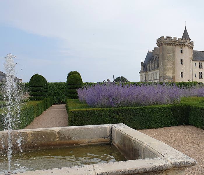 Gardens Of Chateau Villandry With His Ornamental Garden