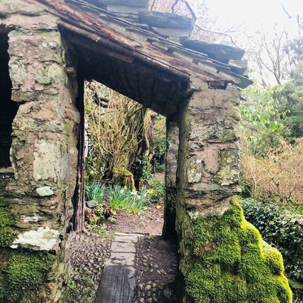 The Summer House in Wordsworth’s Garden at Rydal Mount. 