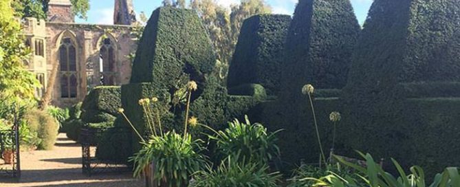 Nymans Topiary Garden