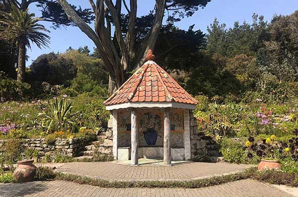 The Shell House at Tresco Abbey Garden