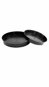 Black Plant Saucer – Large 32 cm Plastic Saucer 
