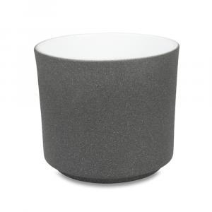 Leon granite planter, grey ceramic plant pot buy online UK