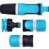 Flopro Hose Connector Set - Connectors, Water Stop & Nozzle