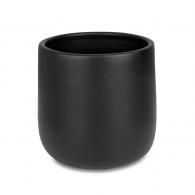 Akemi planter carbon black made in Portugal by Ivyline buy UK.