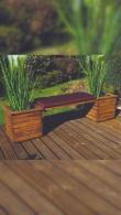 Charles Taylor Deluxe Planter Bench