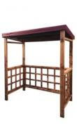 Charles Taylor Dorchester BBQ Multi-Purpose Shelter Burgundy