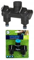Flopro Double Tap Connector: 2 hosepipe connections on 1 tap