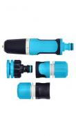 Flopro Hose Connector Set - Connectors, Water Stop & Nozzle