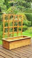 Charles Taylor Kensington Planter Troughs with Trellis