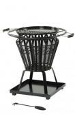 Lifestyle Signa Round Fire Pit With Grill