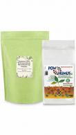 Soil improvement bundle of products including POWhumus and Paramount Plants Mycorrhizal Fungi for improving the soil.