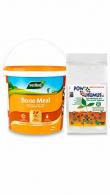 Soil improvement and plant feed bundle with POW humus and bonemeal. Buy online with UK delivery