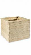 Square Oak Garden Planters